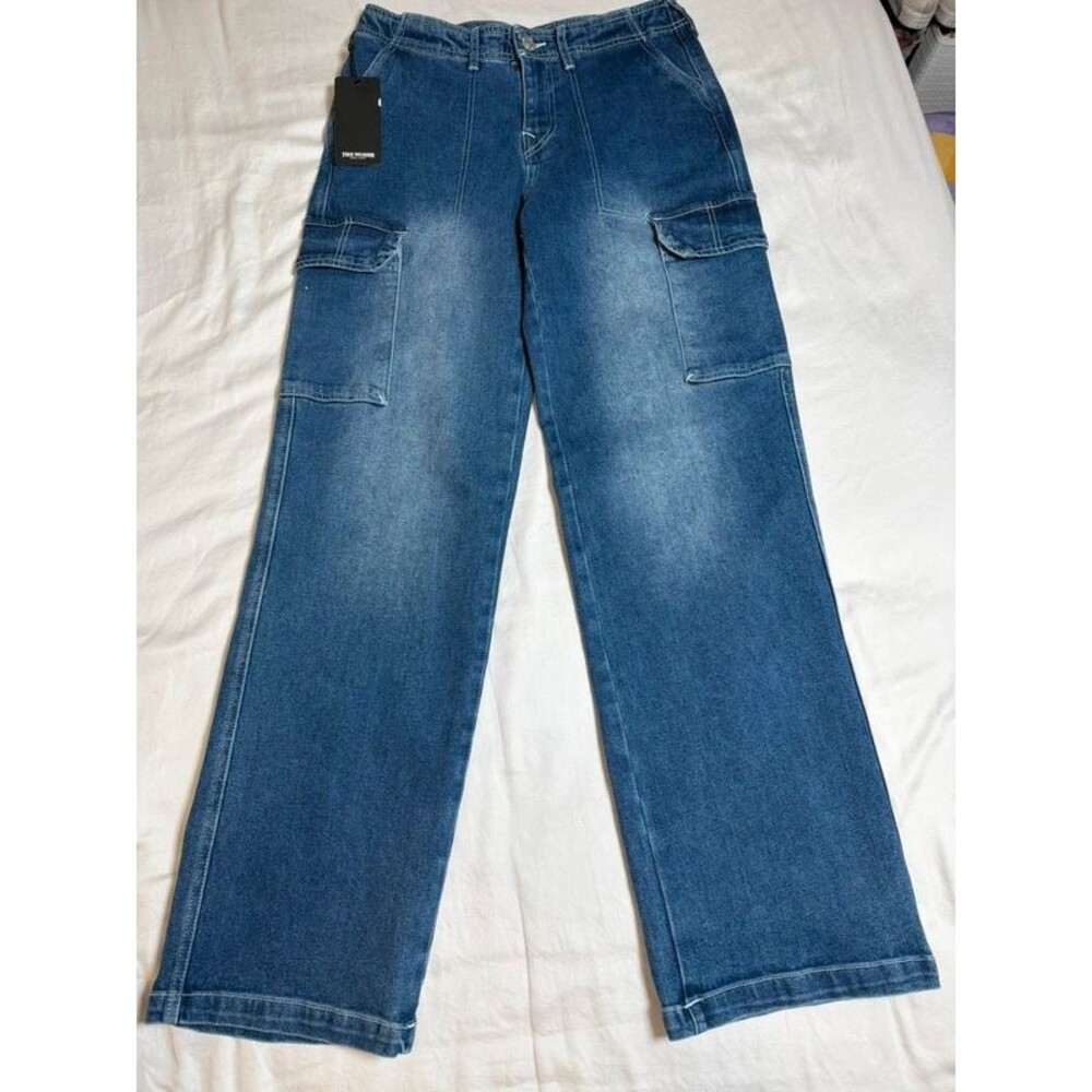 True religion jeans cargo denim size 27 women